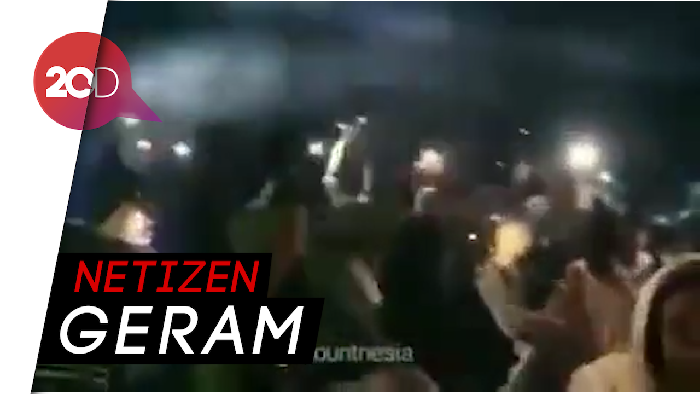 Viral! Video Pendaki Gunung Dugem Massal Diduga di Lombok