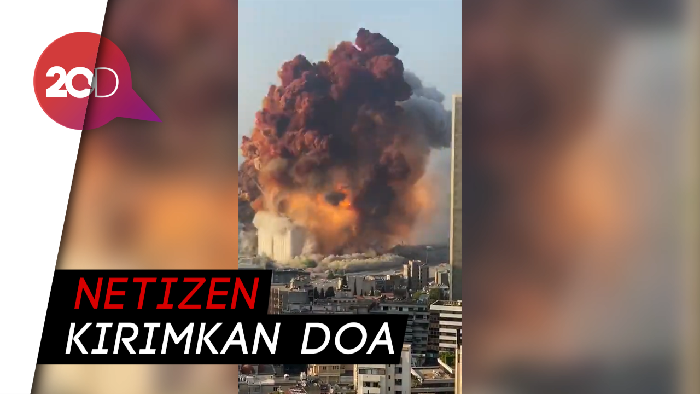 Ledakan Besar di Beirut, #PrayForLebanon Puncaki Trending