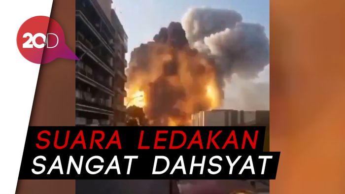 Saksi: Ledakan di Lebanon Bikin Tuli Sesaat