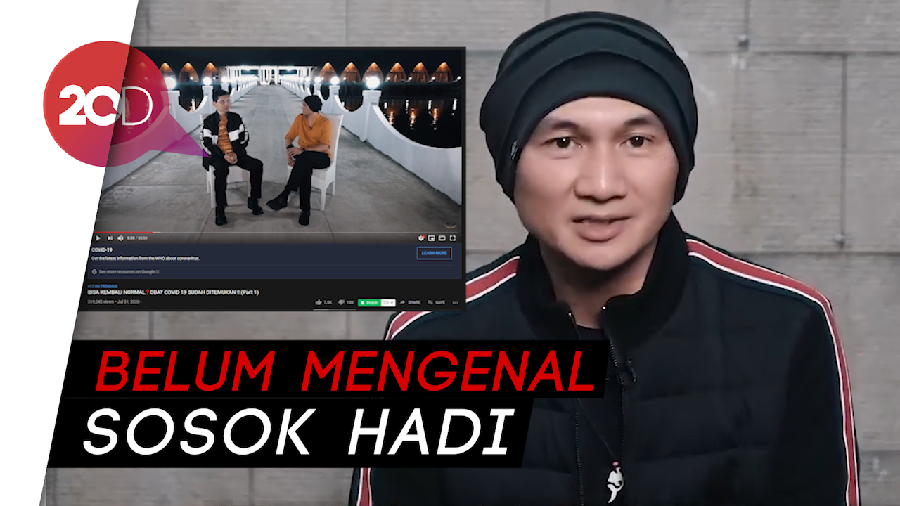 Klarifikasi Anji soal Status Hadi Pranoto yang Tak Valid