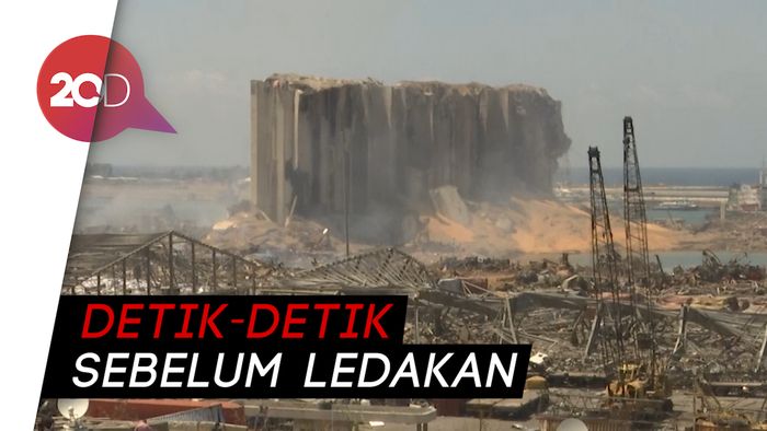 Video Dahsyatnya Ledakan di Beirut Terekam Saat Prewedding