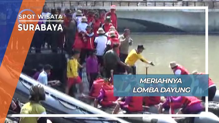 Meriahnya Lomba Dayung