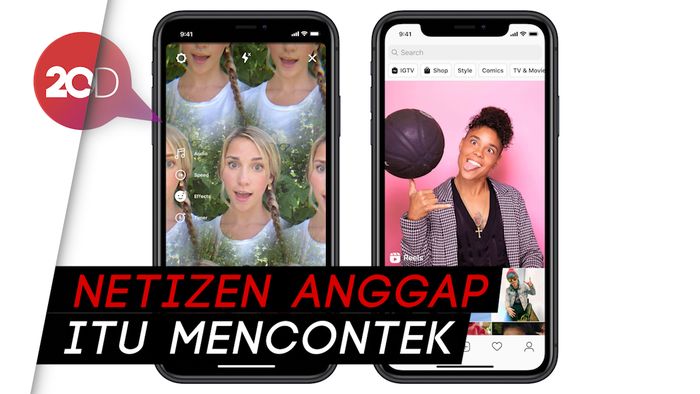 Duh! TikTok Sindir Fitur Baru Instagram