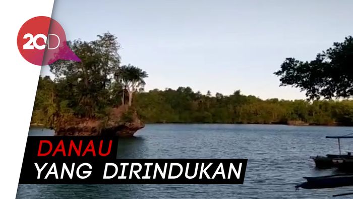 Lepas Penat dengan Melihat Keindahan Danau Napabale di Lohia Muna
