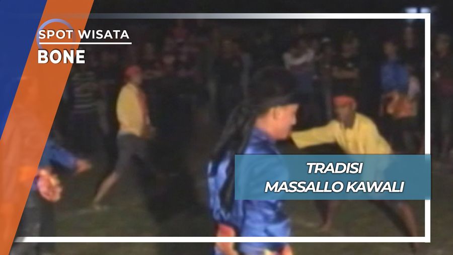 Baku Tikam ala Tradisi Massallo Kawali di Manurunge Tanete Bone