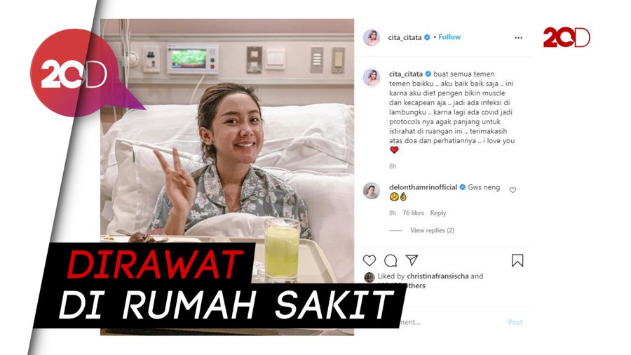 Niat Diet, Cita Citata Malah Kena Infeksi Lambung