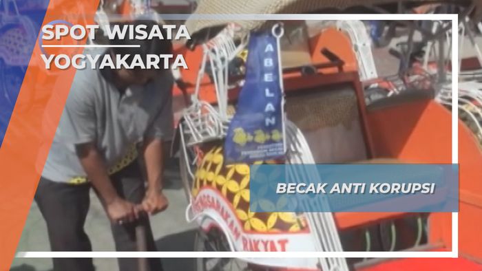 Becak Anti Korupsi, Yogyakarta