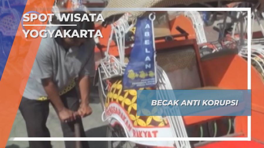 Becak Anti Korupsi, Yogyakarta