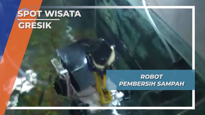Robot Pembersih Sampah, Gresik