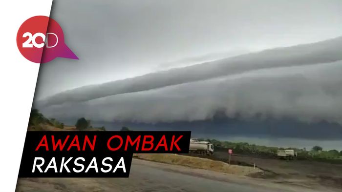 Awan Tsunami Muncul di Langit Meulaboh