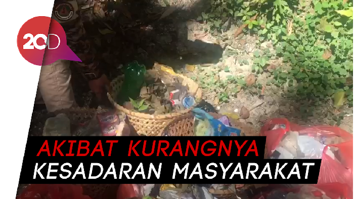 Penampakan Air Terjun Tirta Rimba Buton Panen Sampah