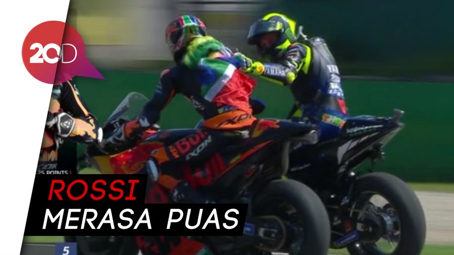 Rossi Gaspol di MotoGP Ceko: Start Posisi 10, Finis Kelima