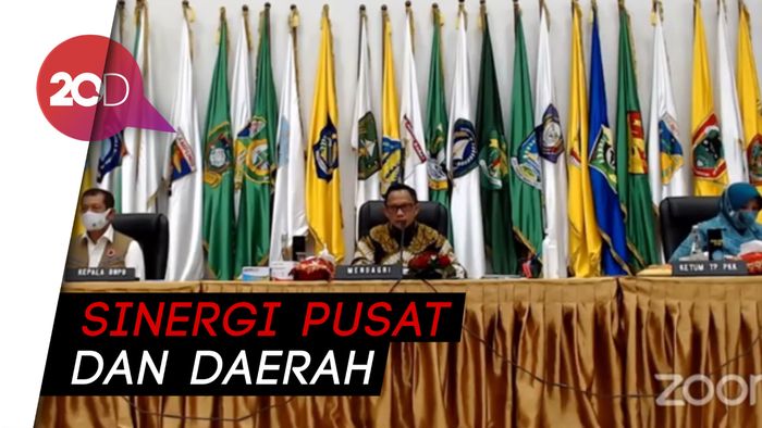 Sosialisasi Protokol Covid-19, Mendagri: Semua Lapisan Harus All Out