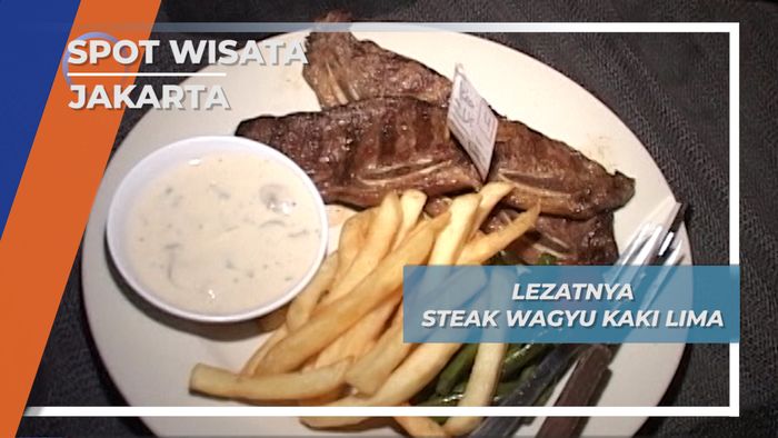 Empuk Gurih Steak Wagyu Kaki Lima, Jakarta