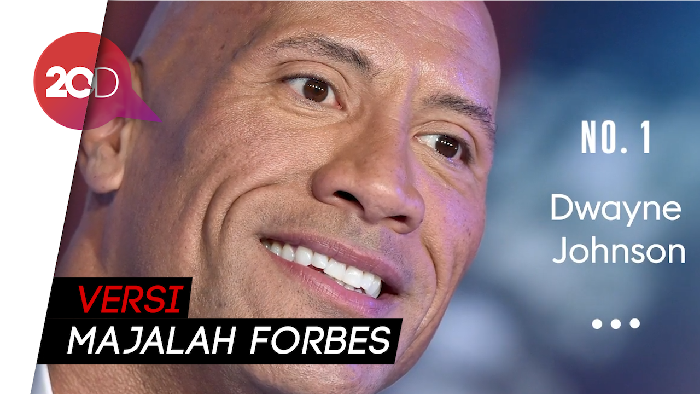 Dwayne Johnson Pertahankan Gelar Aktor Pendapatan Tertinggi 