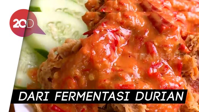 Enak! Pedas Asam Ayam Goreng Saus Tempoyak