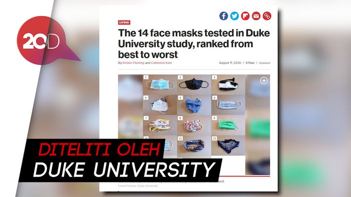 Masker Apa yang Paling Efektif Tangkal Virus Corona?