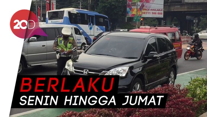 Sejumlah Pelanggaran di Hari ke-4 Penerapan Ganjil Genap