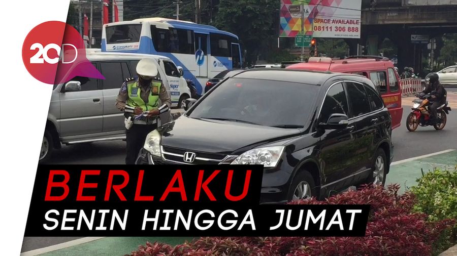 Sejumlah Pelanggaran di Hari ke-4 Penerapan Ganjil Genap