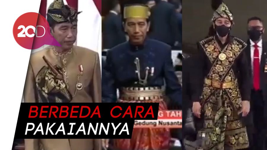 Beda Gaya Jokowi dari Tahun ke Tahun di Sidang Tahunan MPR