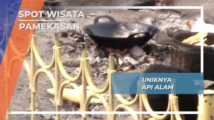 Zona Unik, Memasak di Api Alam Desa Larangan Tokol Pamekasan