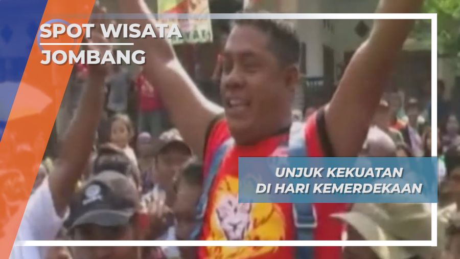 Hari Kemerdekaan, Adu Kuat Tarik Mobil Jombang