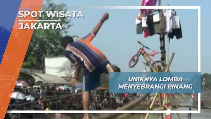 Hari Kemerdekaan, Lomba Naik Pohon Pinang Jakarta