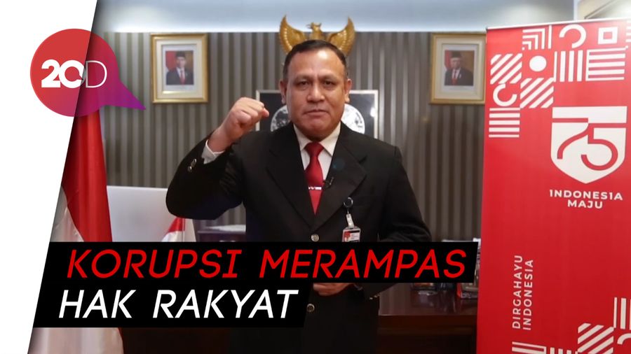 Pesan Ketua KPK di HUT RI ke-75: Ayo Tidak Korupsi