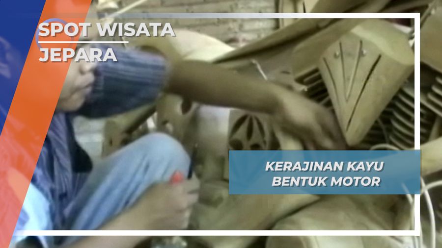 Kreasi Unik Jepara, Moge dari Kayu