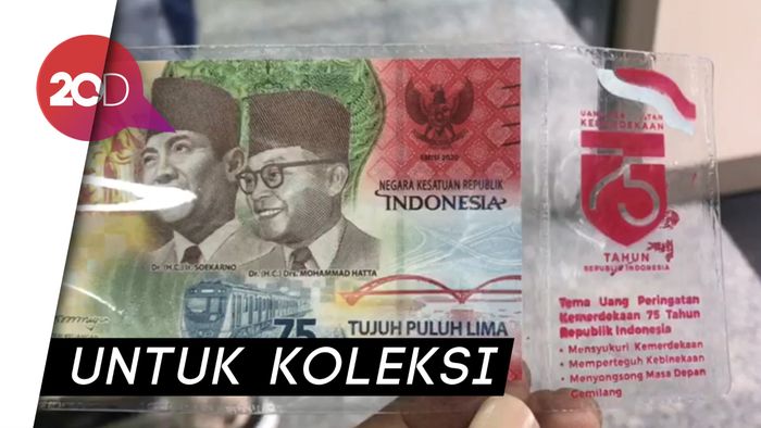Uang Pecahan Rp 75 Ribu Diserbu Warga Sumbar