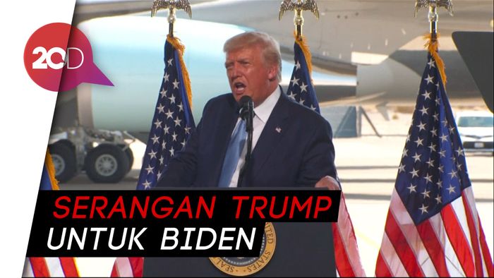Trump: Joe Biden Boneka dan Ingin Hapus Perbatasan AS