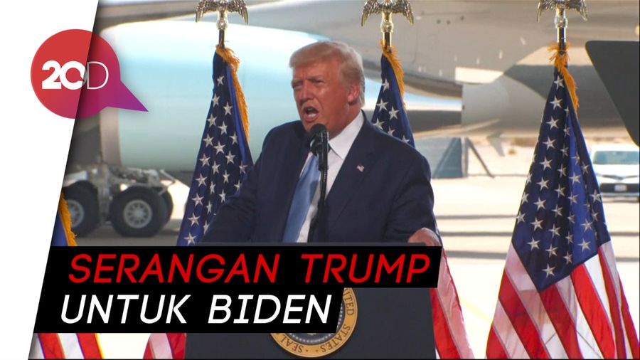 Trump: Joe Biden Boneka dan Ingin Hapus Perbatasan AS