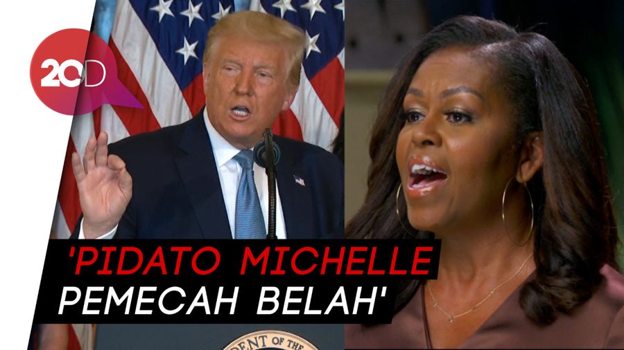 Trump Jawab Kritikan Pedas Michelle Obama
