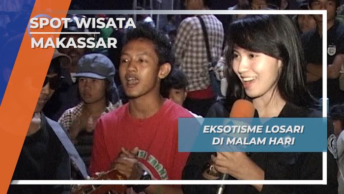 Eksotisme Losari di Malam Hari, Makassar