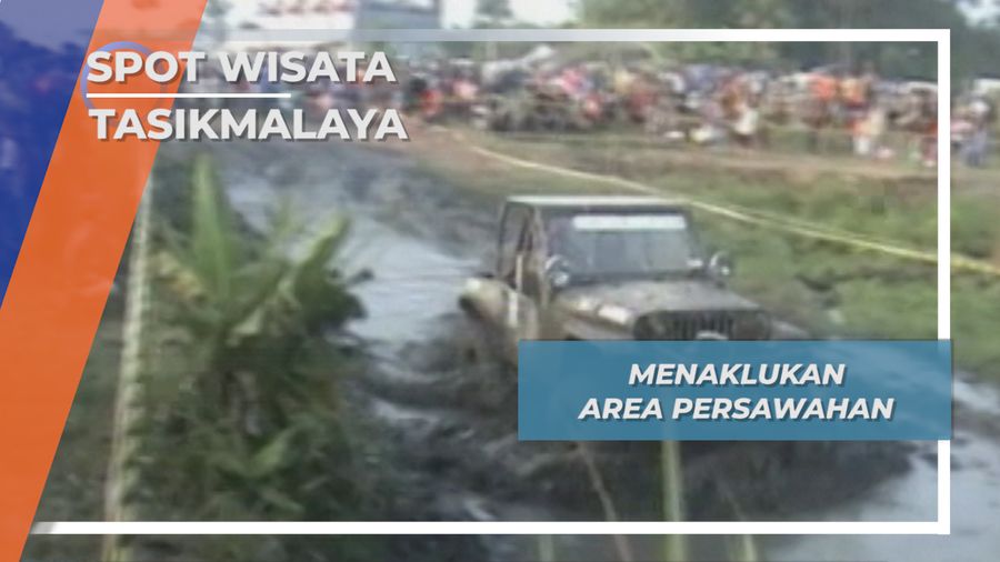 Offrodoader Penaklukan Sawah Berlumpur Tasikmalaya