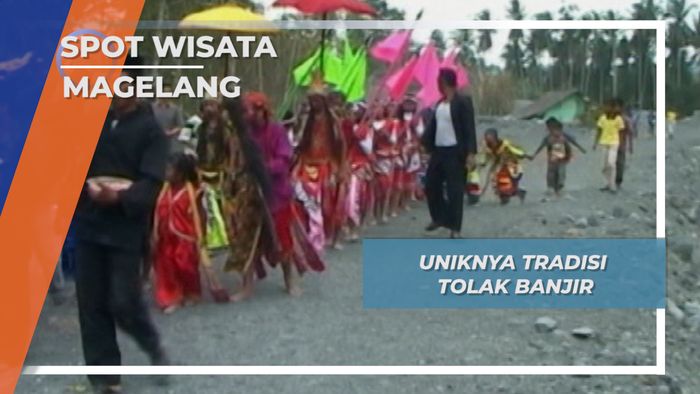 Tradisi Tolak Banjir Kali Putih Desa Sirahan Magelang