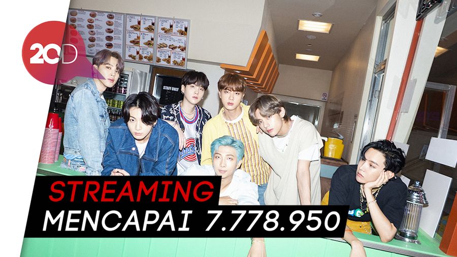 Dynamite BTS Salip Rekor Cardigan Taylor Swift di Spotify