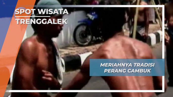 Tradisi Ekstrim, Baku Cambuk Trenggalek