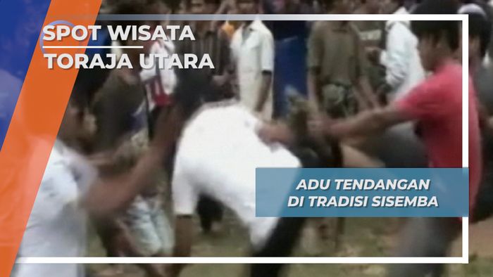 Tradisi Ekstrim Sisemba, Baku Tendangan Desa Bori Rante Letok Toraja Utara