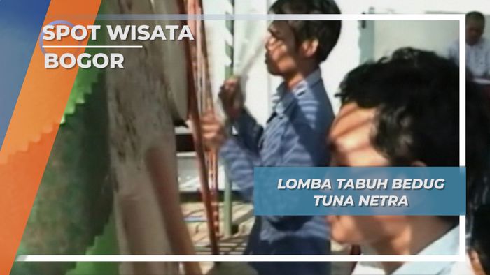 Lomba Tabuh Bedug Tuna Netra, Bogor