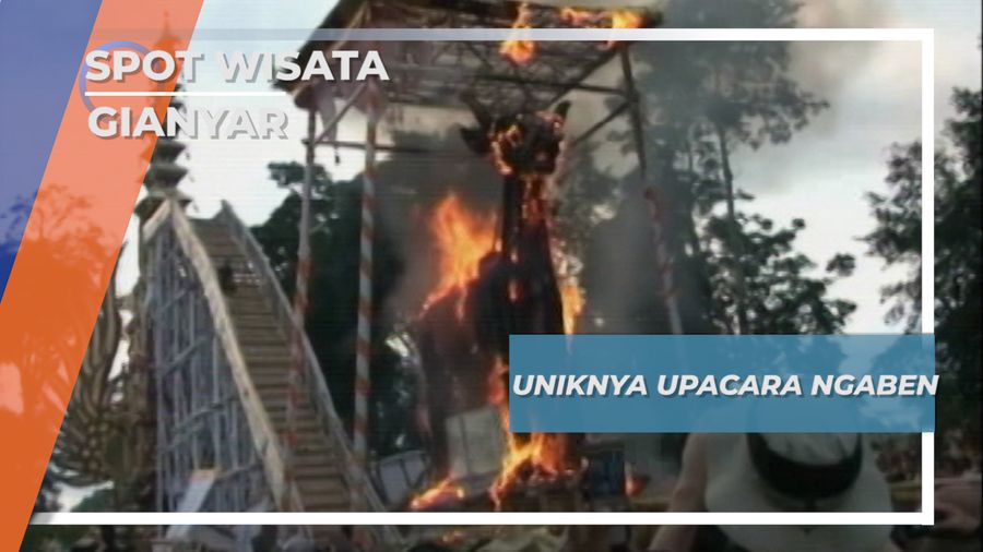 Uniknya Upacara Ngaben, Gianyar