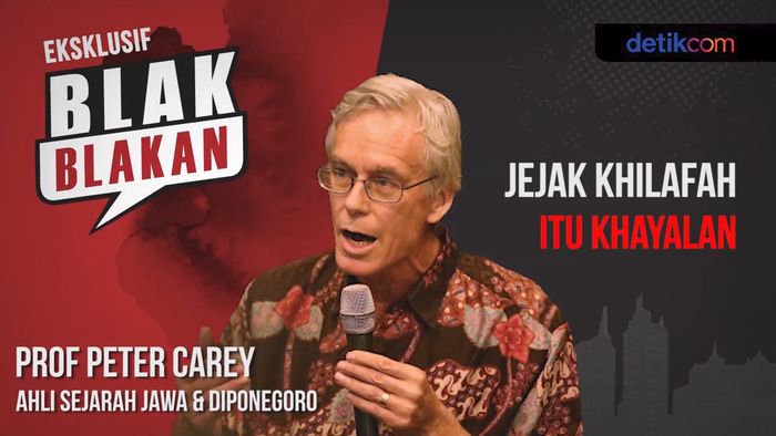 Peter Carey: Jejak Khilafah Bukan Film Sejarah, Ini Propaganda