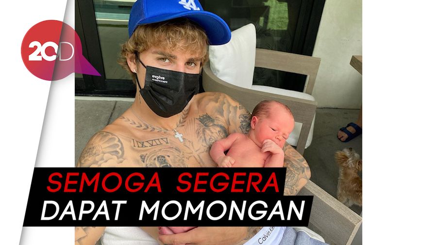 Justin Bieber Gendong Bayi, Dwayne Johnson Bantu Doa