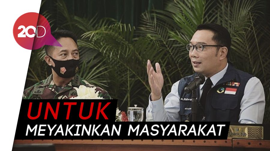Ridwan Kamil akan Swab Test sebelum Disuntik Vaksin COVID-19