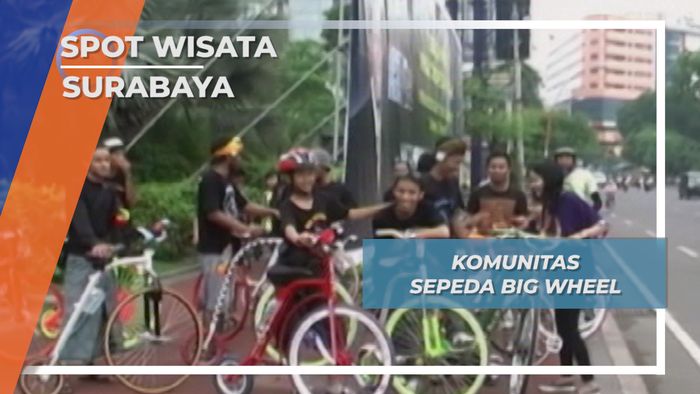 Komunitas Gowes Big Wheel, Surabaya