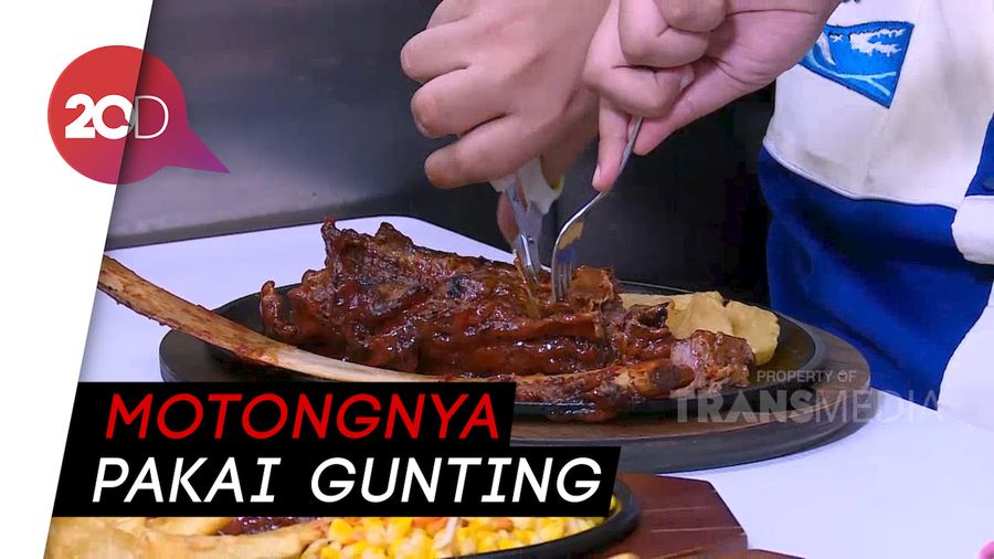 Bikin Laper: Puas Makan Giant Ribs di Steak Gunting PIK