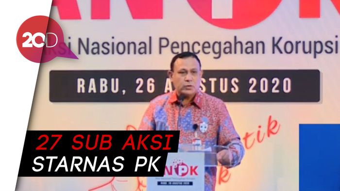 Ketua KPK: Program Pencegahan Korupsi Capai 58,52%