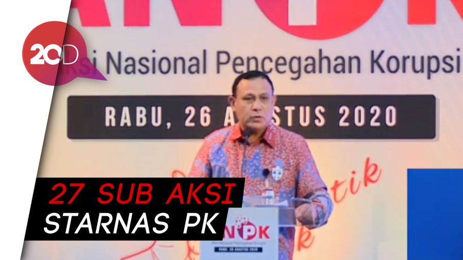 Ketua KPK: Program Pencegahan Korupsi Capai 58,52%