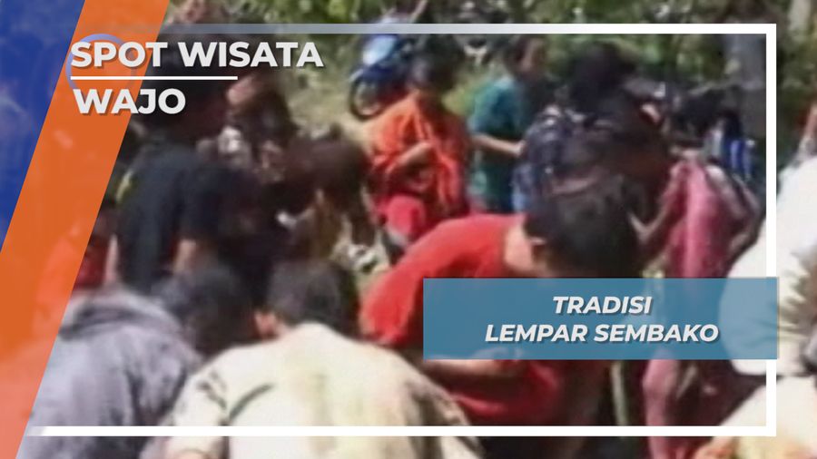 Tradisi Unik Nusantara, Lempar Sembako Wajo