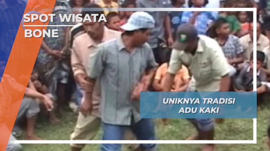 Tradisi Unik Nusantara, Adu Kaki Bone